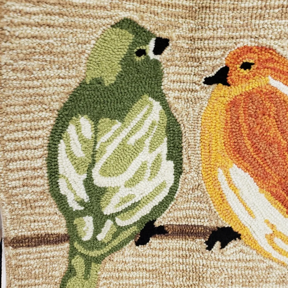 Pottery Barn Liora Manne birds Indoor/Outdoor Door Mat